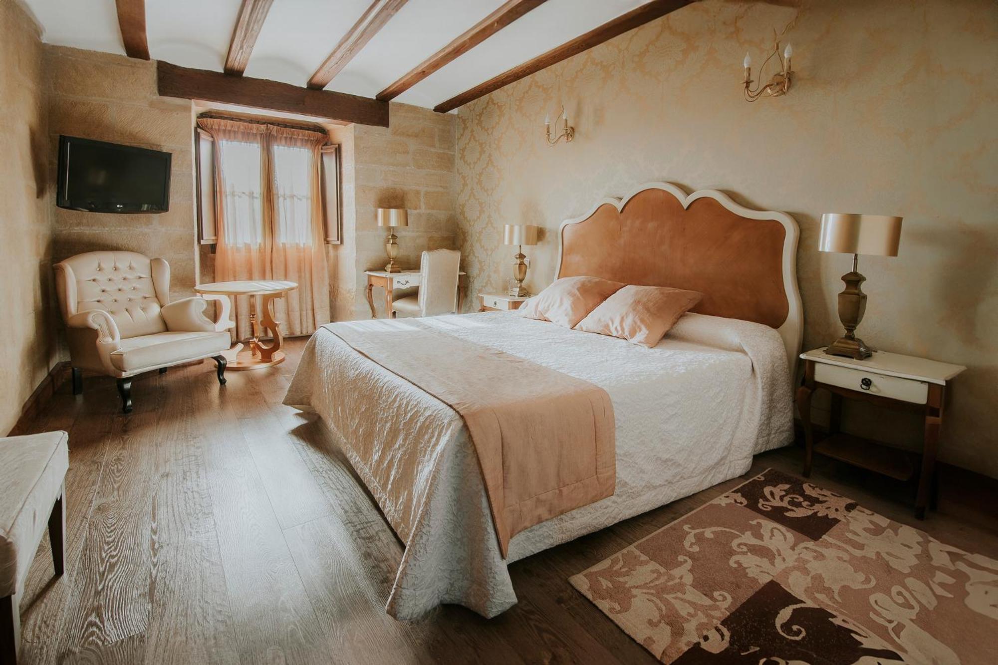 Hospederia Palacio De Casafuerte Zarratón Buitenkant foto