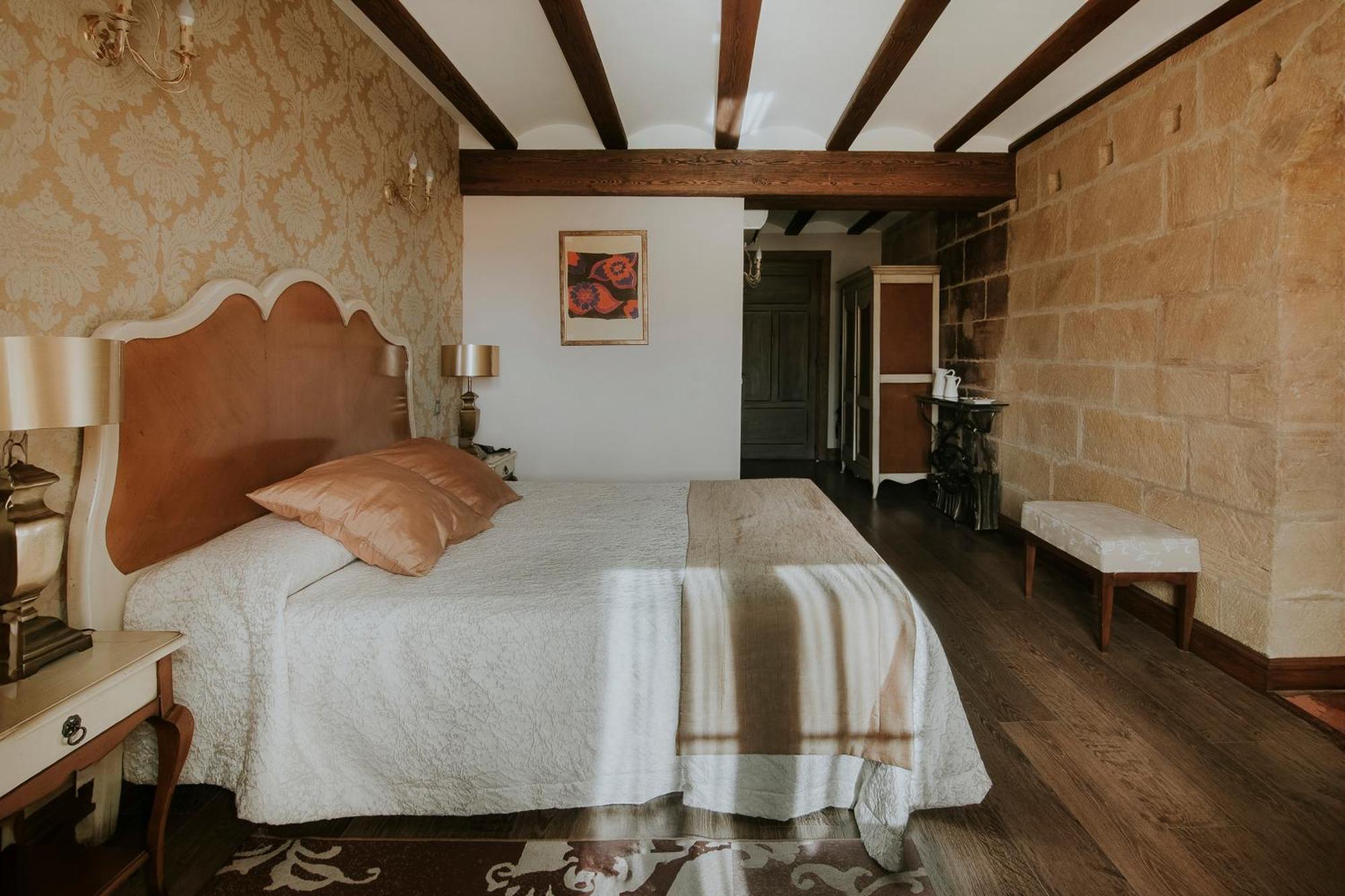 Hospederia Palacio De Casafuerte Zarratón Buitenkant foto