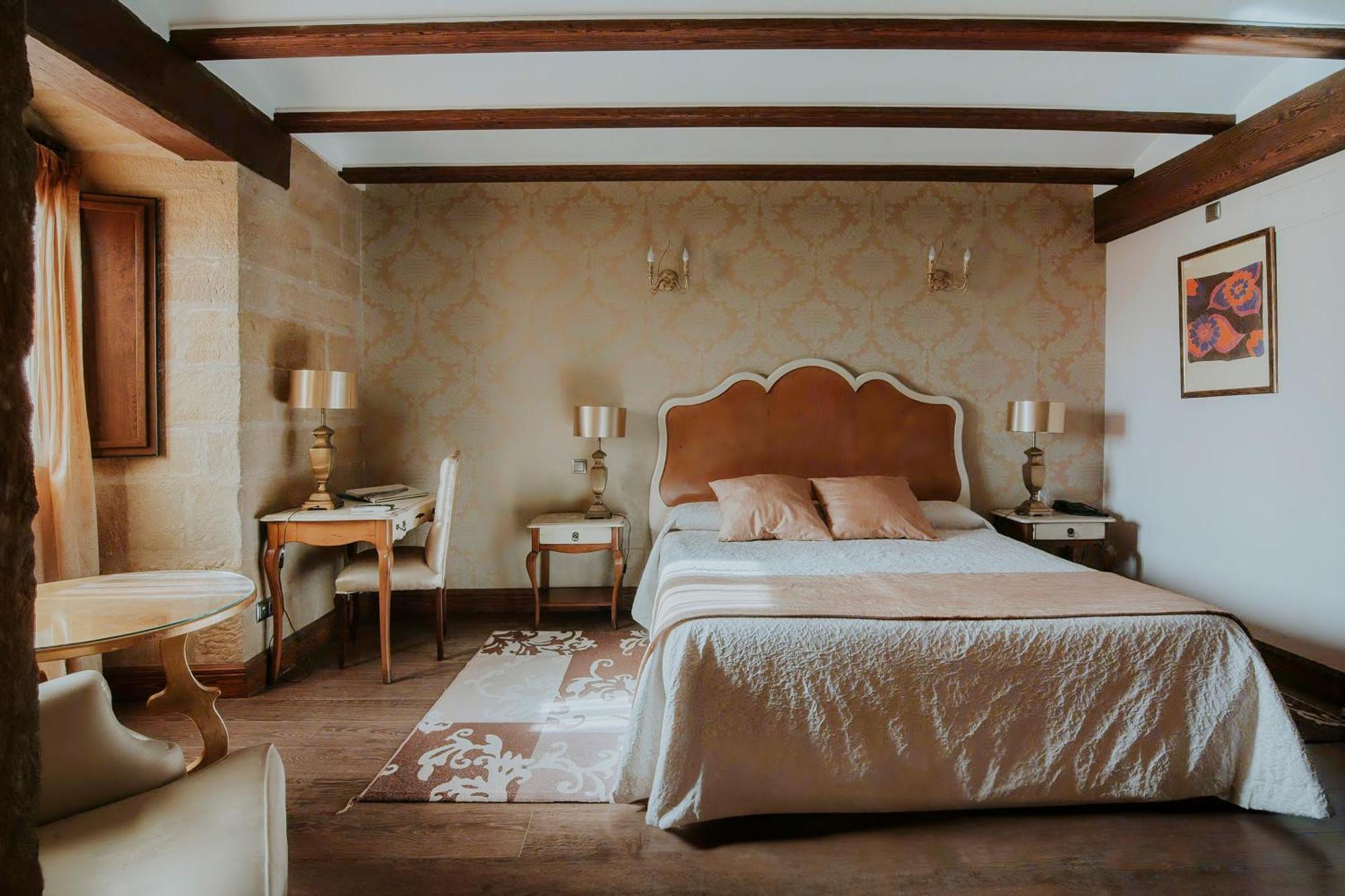 Hospederia Palacio De Casafuerte Zarratón Buitenkant foto