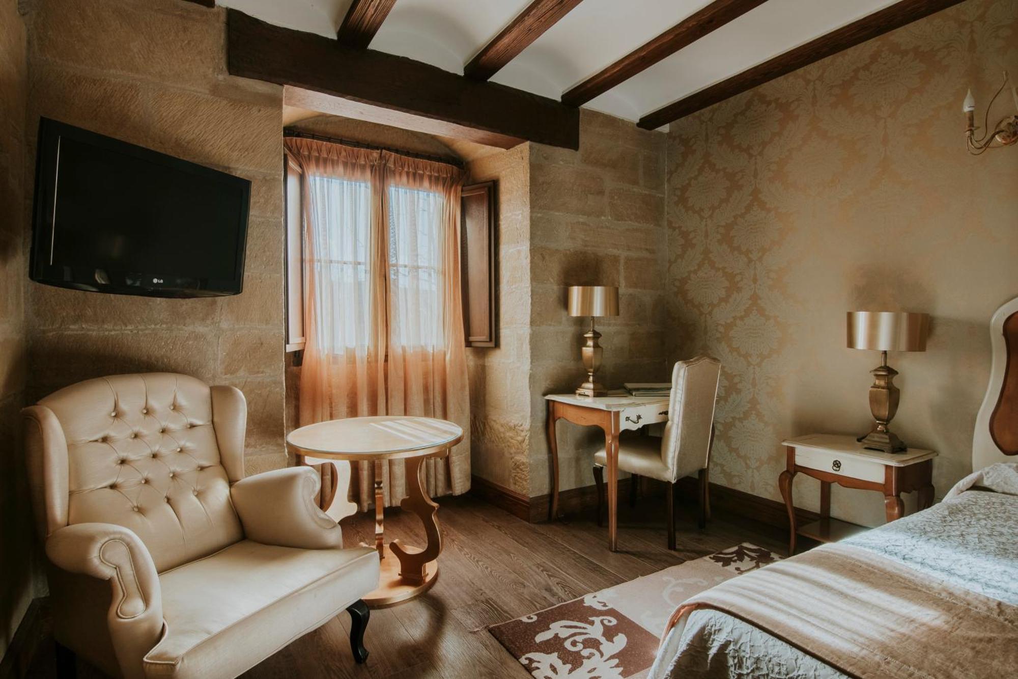 Hospederia Palacio De Casafuerte Zarratón Buitenkant foto