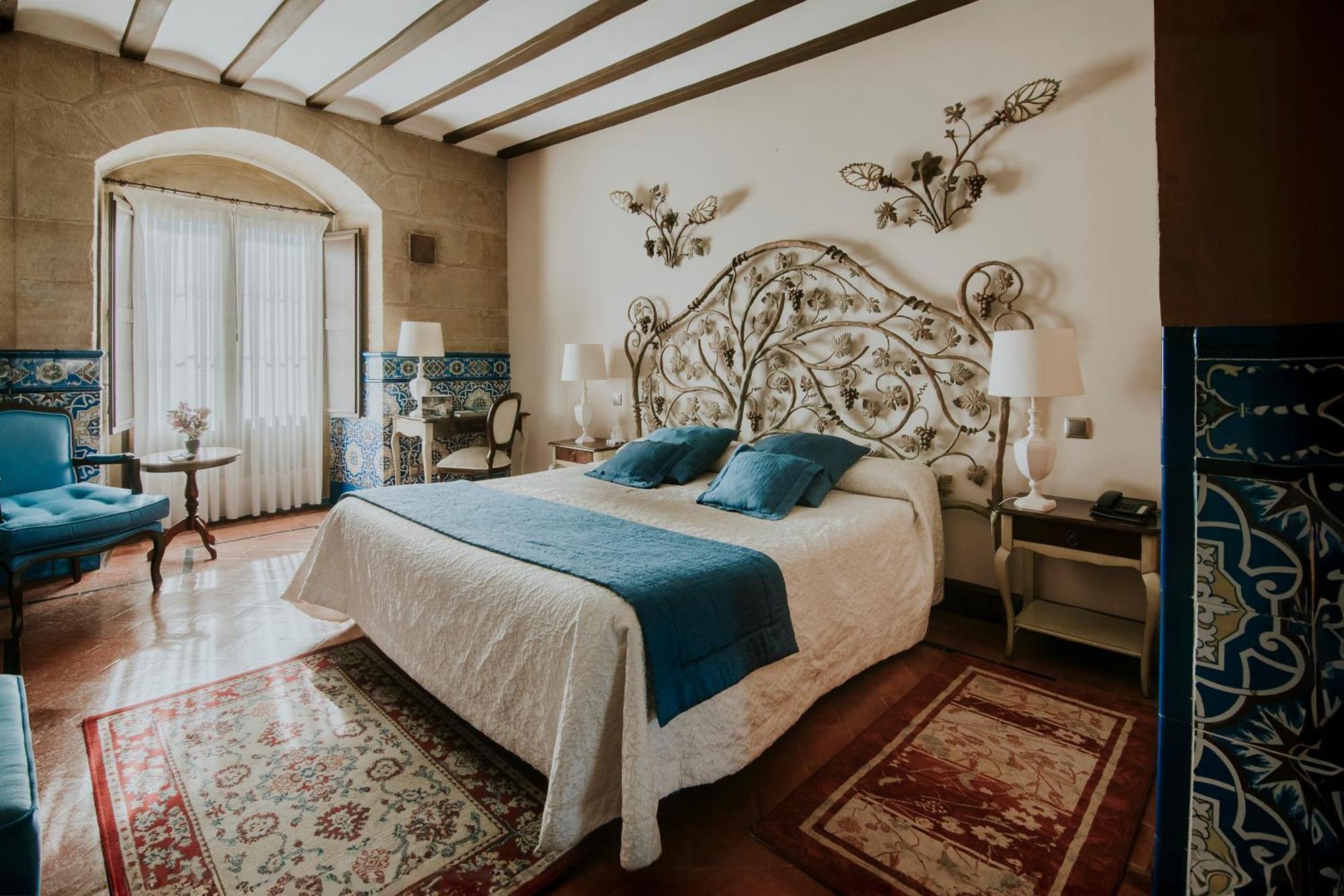 Hospederia Palacio De Casafuerte Zarratón Buitenkant foto