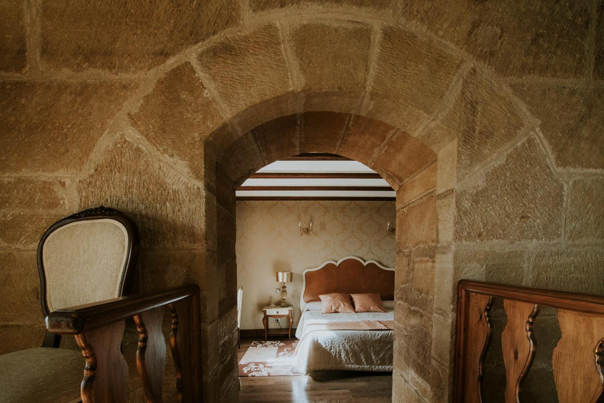 Hospederia Palacio De Casafuerte Zarratón Buitenkant foto