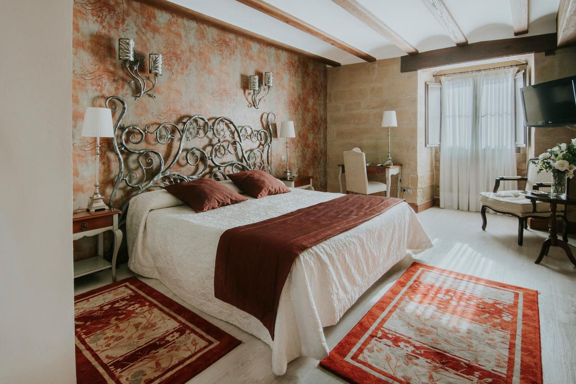 Hospederia Palacio De Casafuerte Zarratón Buitenkant foto