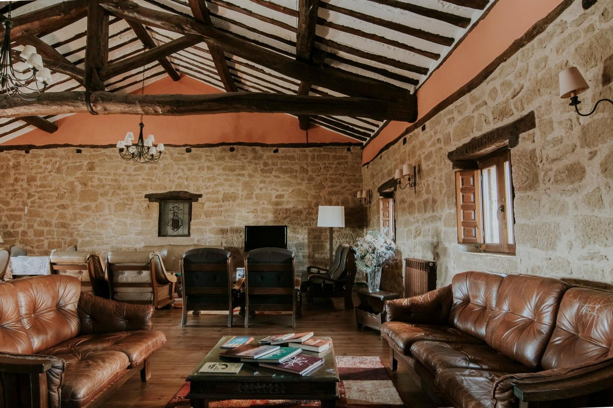 Hospederia Palacio De Casafuerte Zarratón Buitenkant foto