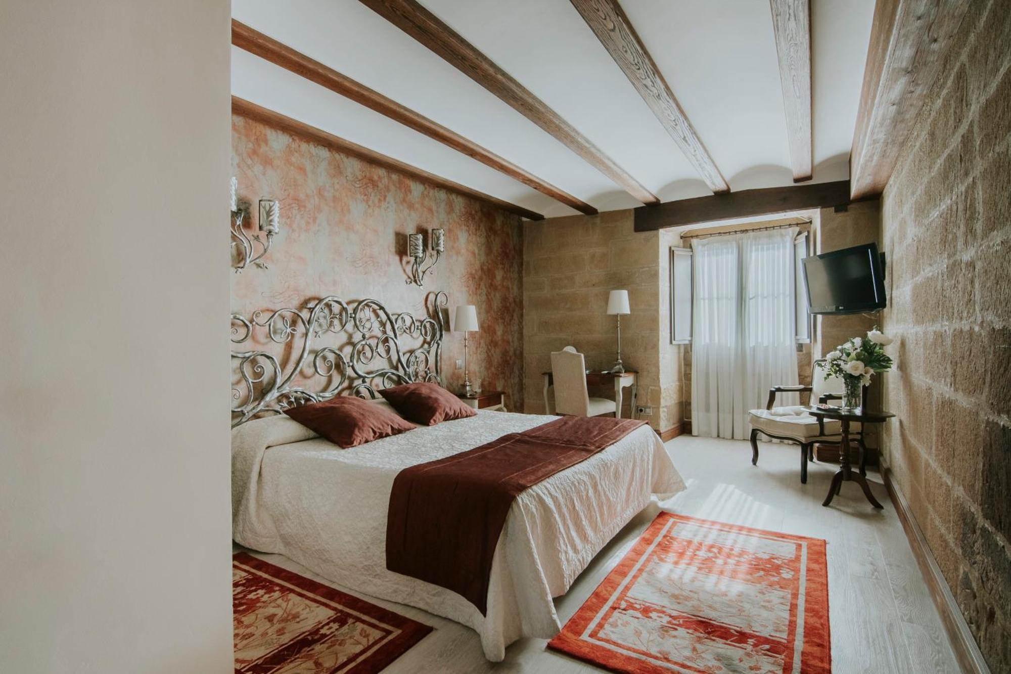 Hospederia Palacio De Casafuerte Zarratón Buitenkant foto