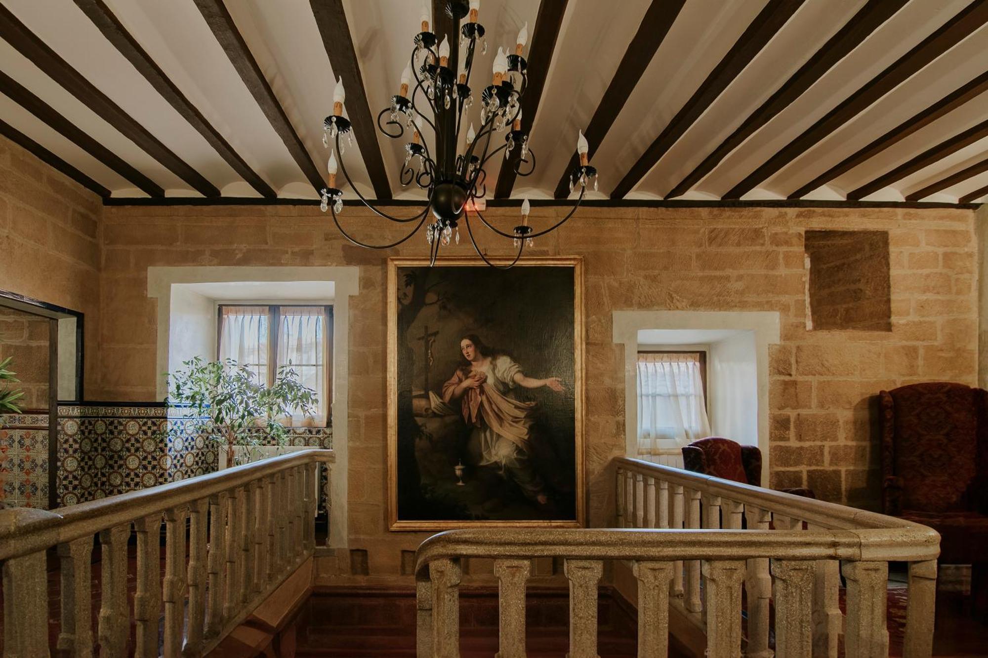 Hospederia Palacio De Casafuerte Zarratón Buitenkant foto
