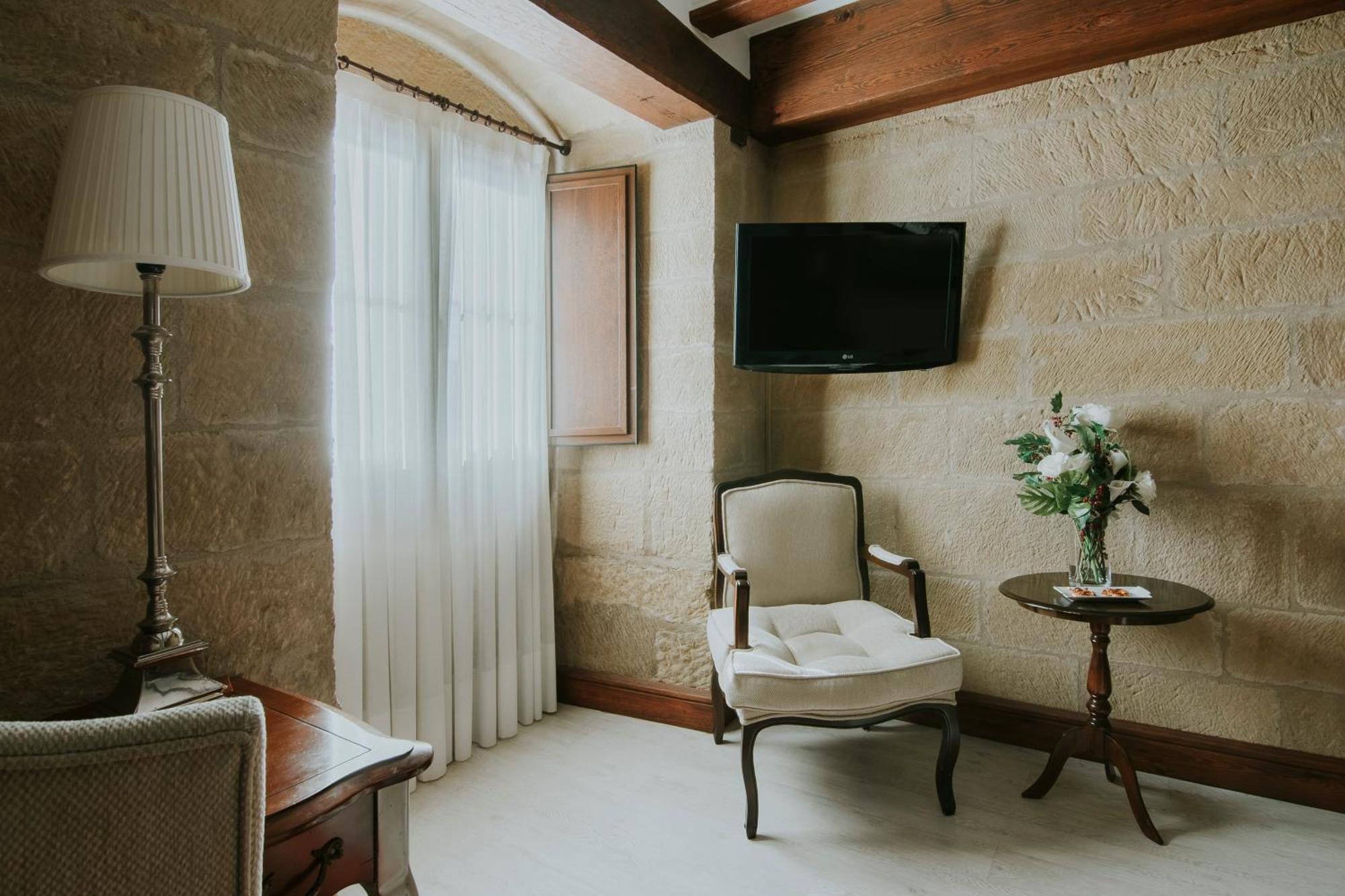 Hospederia Palacio De Casafuerte Zarratón Buitenkant foto