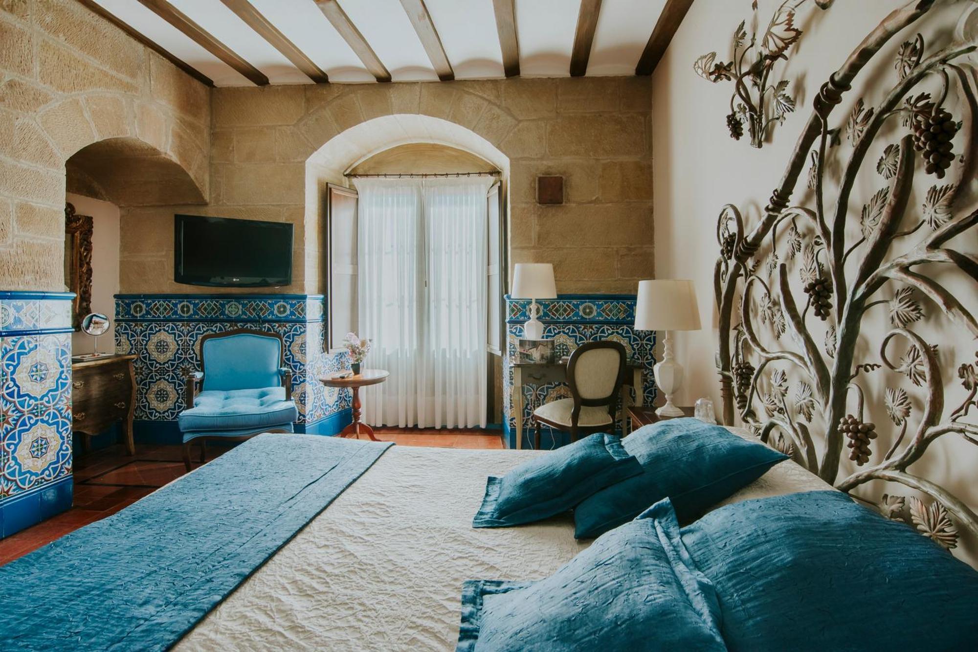 Hospederia Palacio De Casafuerte Zarratón Buitenkant foto