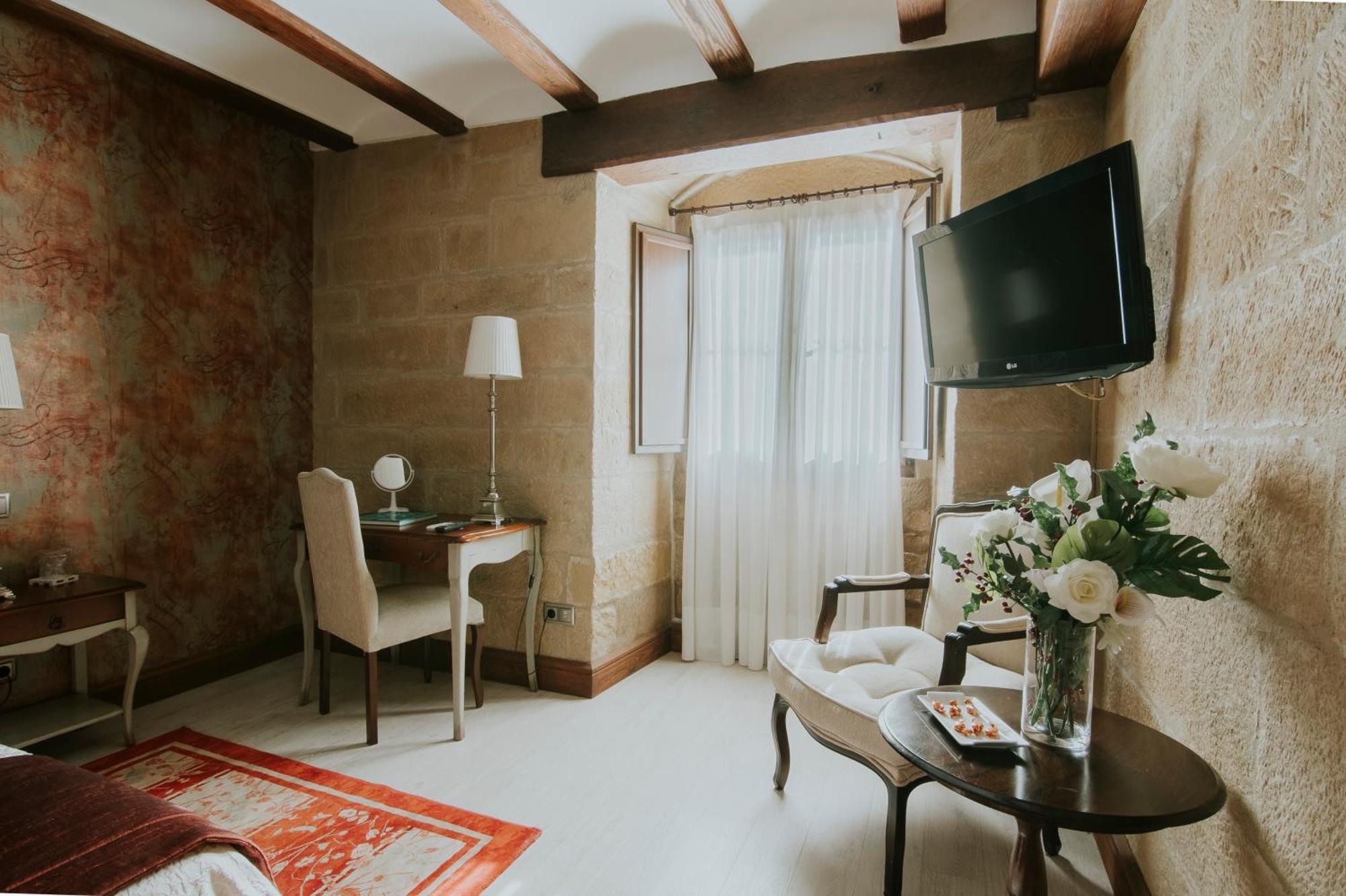 Hospederia Palacio De Casafuerte Zarratón Buitenkant foto