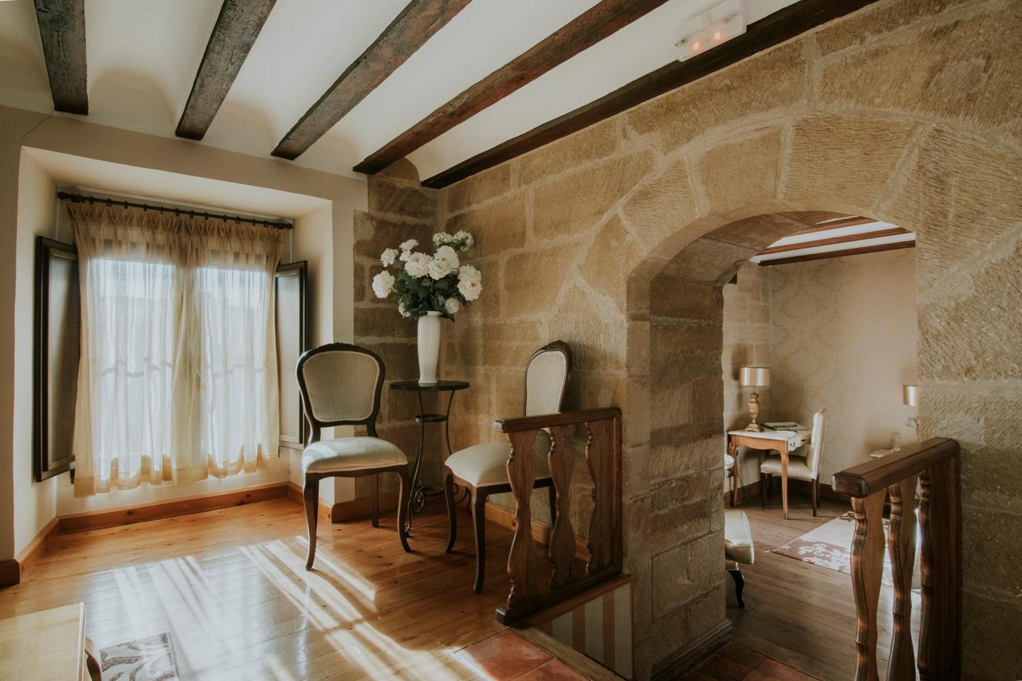 Hospederia Palacio De Casafuerte Zarratón Buitenkant foto